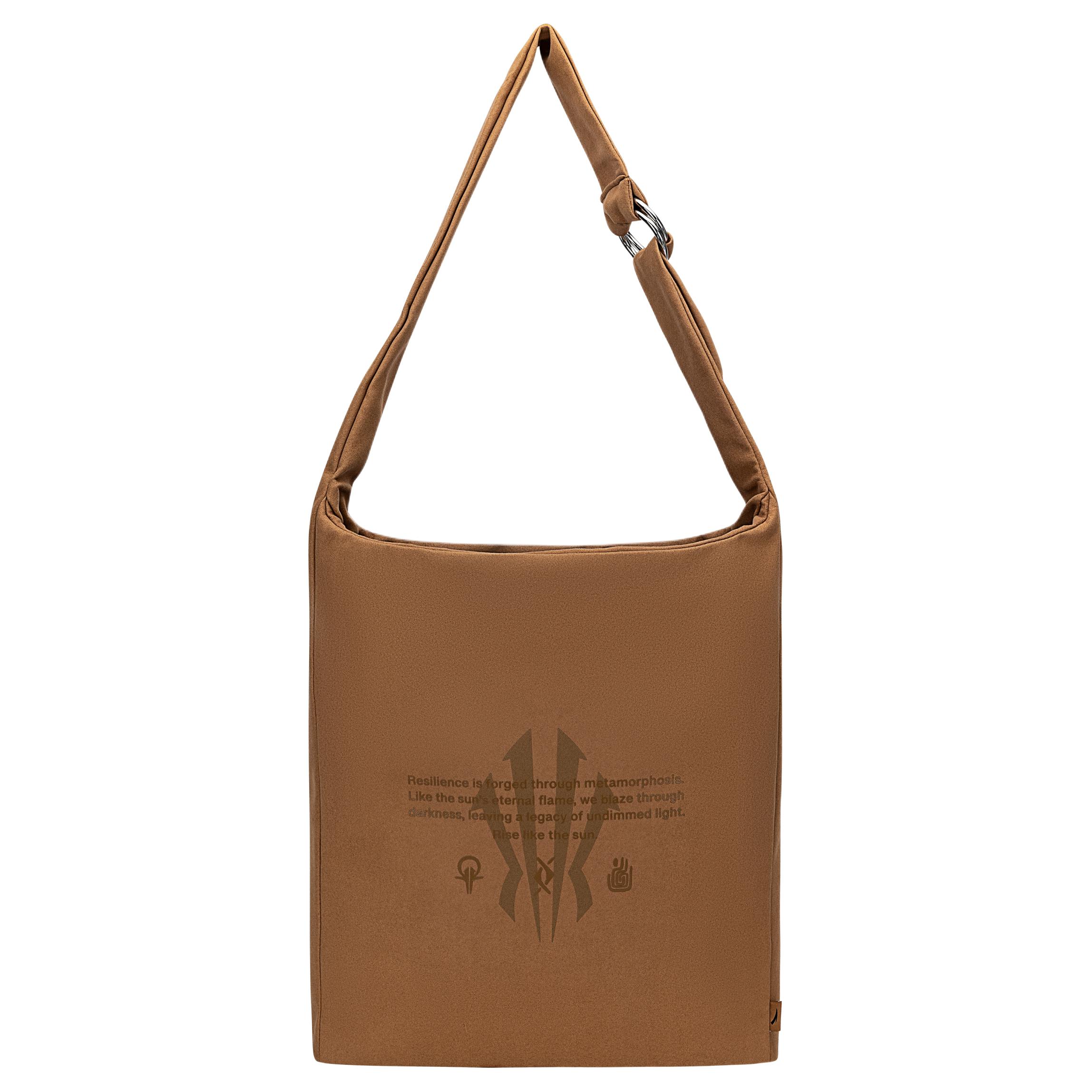 

Anta Kyrie Series Origin Logo Print Adjustable Shoulder Strap Suede Crossbody Bag Unisex bags Autumn-Leaf-Yellow 192531147R-2 Antumn Leaves Yellow