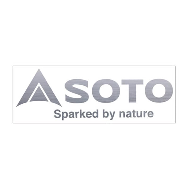 

SOTO logo seal sticker SOTO cutting sticker (17×5.6cm) hair line ST-SMHL