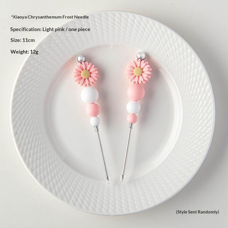 Cookie Scriber Needle Stainless Steel Cute Flower Air Vent Pin Portable for Home DIY Baking Cookie Cake Icing Decor Tool