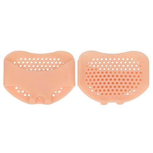 Lumiele Mesh Foot Protection Pads with Gel Support Cushion for Corns, Calluses, and Blisters Prevention, Cracked Foot, and Shock Absorption, Set of 4