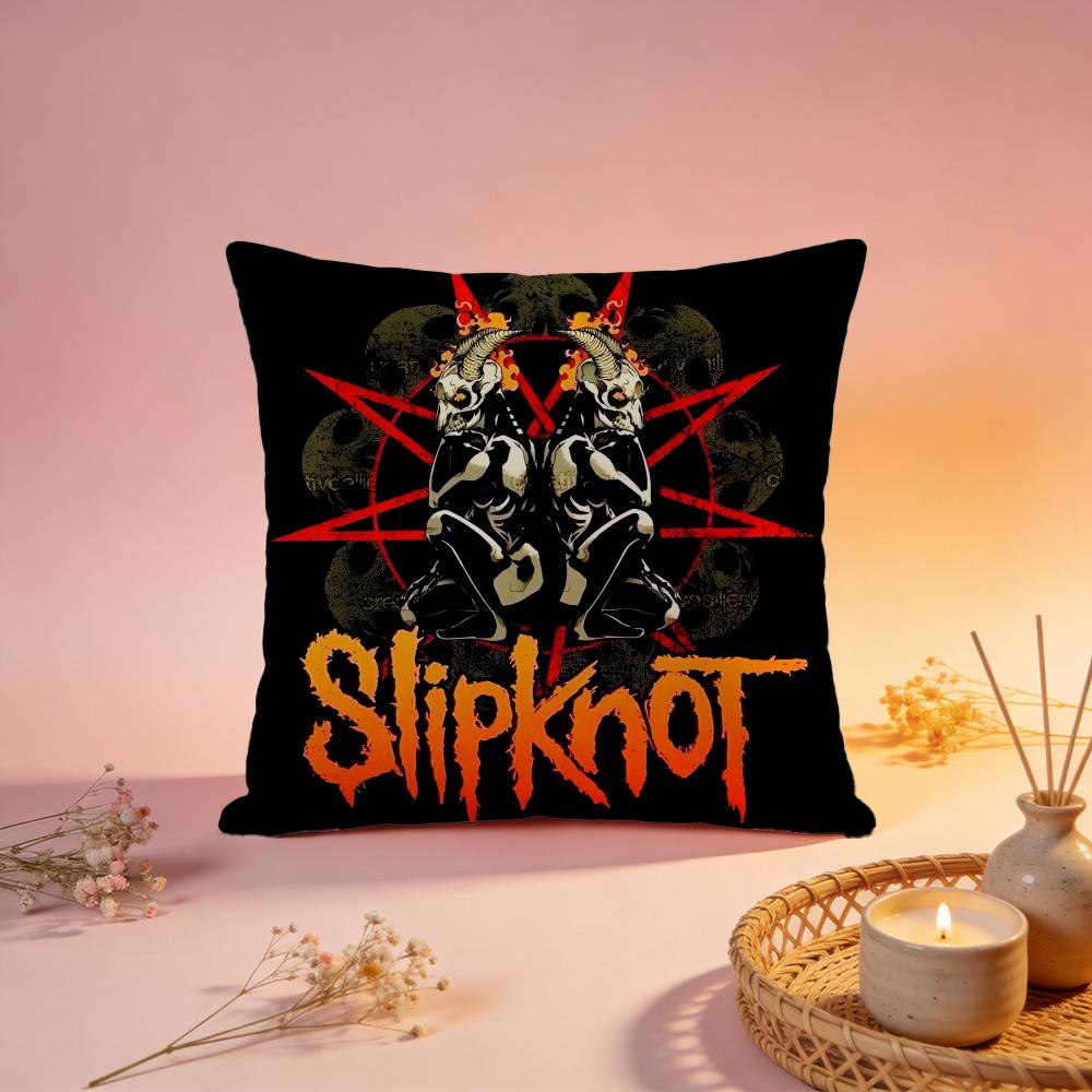 Fashion SSlipknotful Cushion Cover Comfortable Durable Pillow Cover MultiScene for Home Office Car Sofa