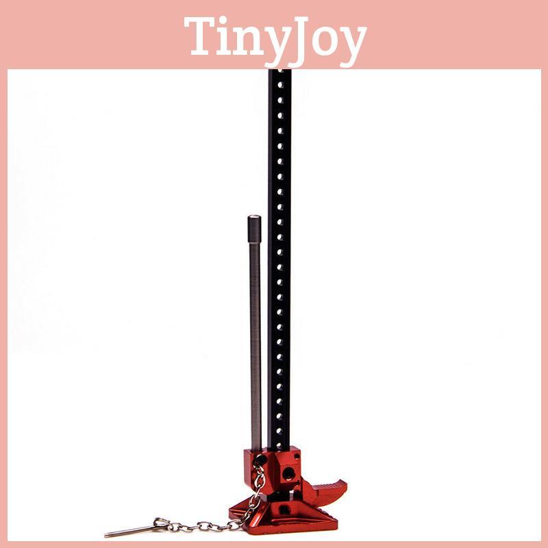 Premium Full Metal High Lift Jack For 1/10 Rc Crawler Car Scx10 D90 Truck Red