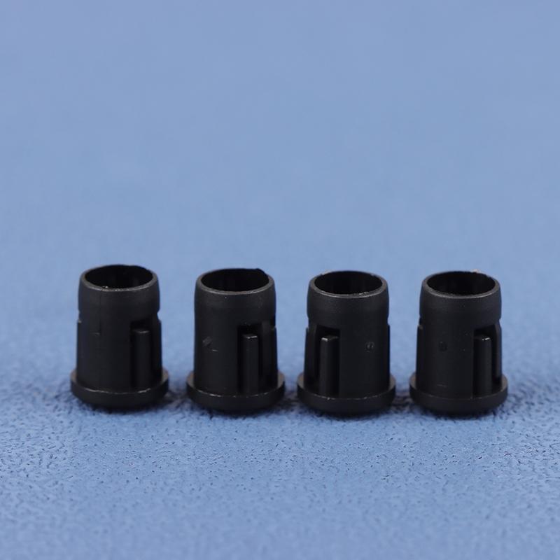 50Pcs 5Mm Led Holder Socket Clip Bezel Socket Mount Light Emitting Diode Lamp Base Cover Black Plastic Display Blub Cup Case
