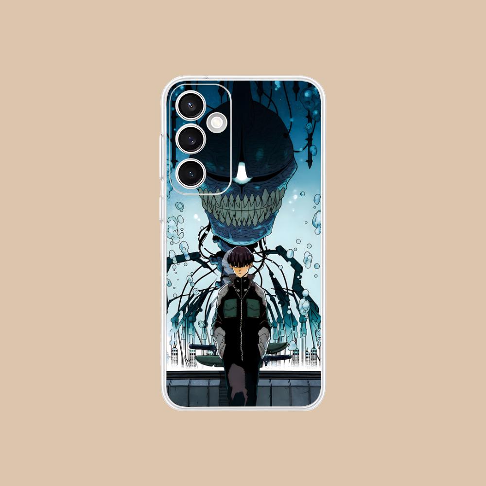 Kaiju No.8 Hoshina Soshiro Phone Case for Samsung Galaxy S25 S24 S23 S22 S21Plus FE Ultra Clear Colorful Cover Cover Pretty