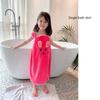 Premium Children'S Bath Towel High-End Children'S Slip Dress Soft Towel Bathrobe Absorbent Bathrobe For Children Ages 3 To 15