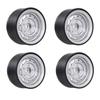 Deep Dish 1.9" Metal Beadlock Wheel Hub Rim for 1/10 RC Crawler Axial SCX10 II III 90046 MST RGT YIKONG Traxxas TRX4 RC4WD D90