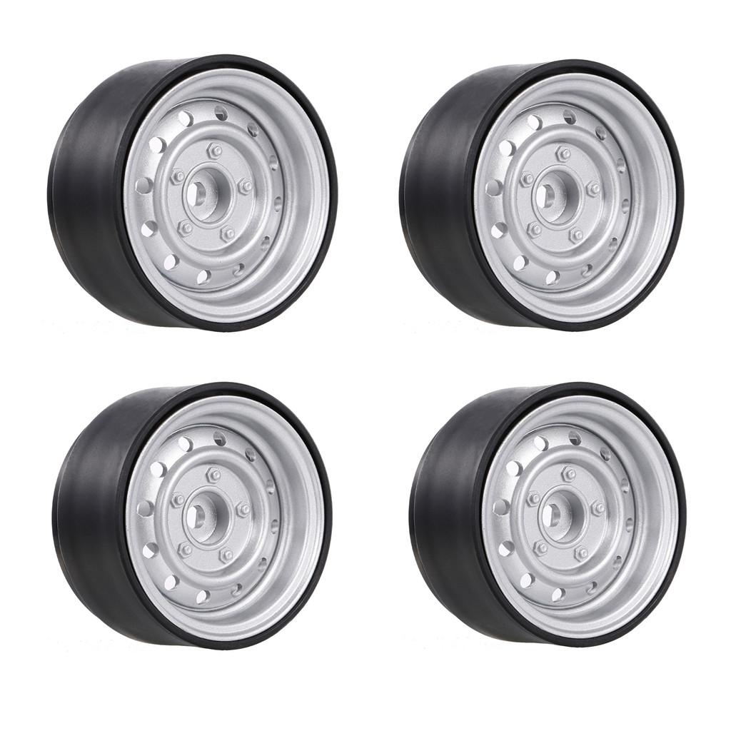 Deep Dish 1.9" Metal Beadlock Wheel Hub Rim for 1/10 RC Crawler Axial SCX10 II III 90046 MST RGT YIKONG Traxxas TRX4 RC4WD D90