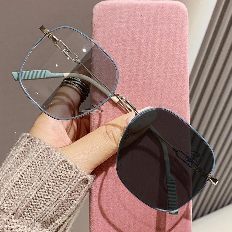 

Vintage Photochromic Sun Glasses Unisex Near Sight Myopia Eyewear Outdoor UV400 Shades Glasses Prescription Eyeglasses 0 To -4.0