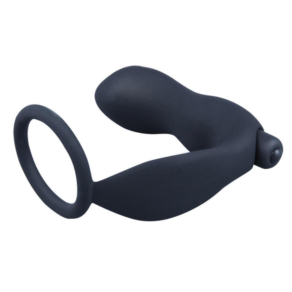 Silicone Waterproof G Point Stimulate Prostate Massager Anal Vibrator Sex Toys