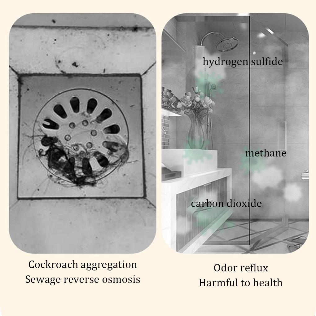 Floor Drain Cover Portable Removable Deodorizing Colorful Sink Bathroom Strainer Replacing Hair Filter Accessories