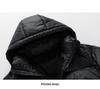 Mr. Cotton Men's Hooded Down Jacket - Thick White Duck Down for Warmth & Cold Protection in Winter