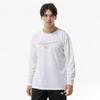 Wear Practice Shirt Easy To XS [Mizuno] Tennis/Badminton (Long Sleeve) - Move, Sweat-Wicking, Quick-Drying, 62JAD044, Unisex, White,