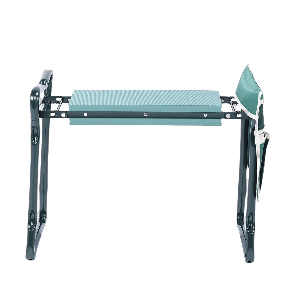 Folding Garden Kneeler Seat Multifunctional Comfortable Garden Kneeling Bench with Tool Bag for Outdoor Gardening