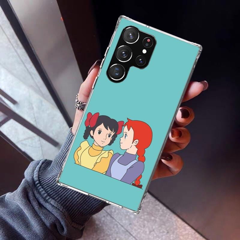 A-Anne Of Green Gables Shirley Phone Case For Samsung Galaxy S23 S24 S25 Edge S26 Ultra S22 + S21 Plus S20 FE Cover Silicone Pri