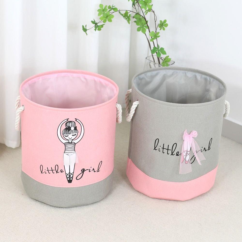 Cartoon Storage Basket Collapsible Clothes Storage Bin Toy Basket  Dirty Clothes Storage