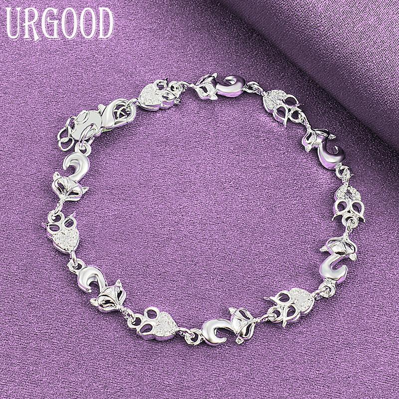 925 Sterling Silver Romantic AAA Zircon Bracelet Fashion Jewelry
