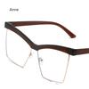 Trending Blue Light Blocking Men's Glasses Gaming TR90 Matte Black Anti Ray Eyeglasses Computer Transparent Fashion Eyewear