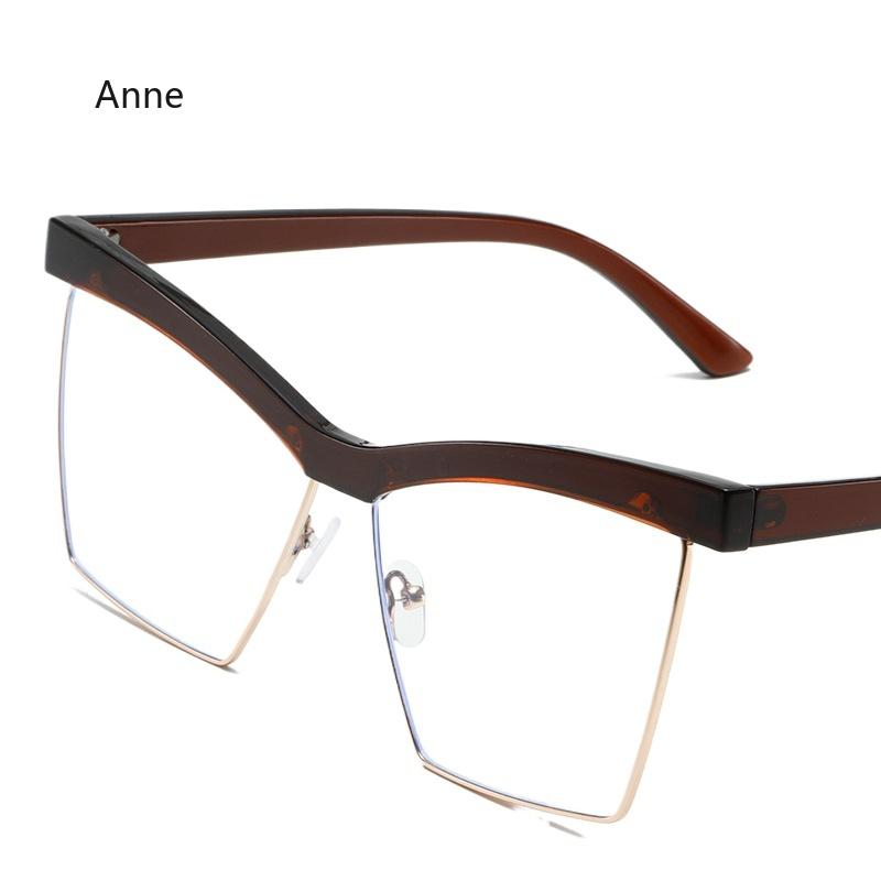 Trending Blue Light Blocking Men's Glasses Gaming TR90 Matte Black Anti Ray Eyeglasses Computer Transparent Fashion Eyewear