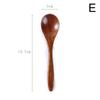 1PC High-Quality Kitchen Home Tableware Natural Wood Soup Spoon Practical Teaspoons Creative Solid