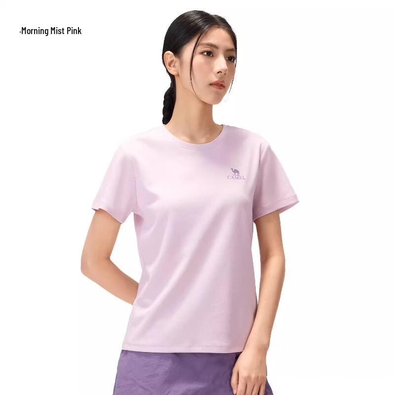 Camel Women's Quick-Dry Round Neck T-Shirt