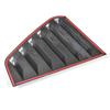 Pair of Side Vent Window Scoop Louver Trim Car Modification Fit for R Mk7Mk7.5 20132020Carbon
