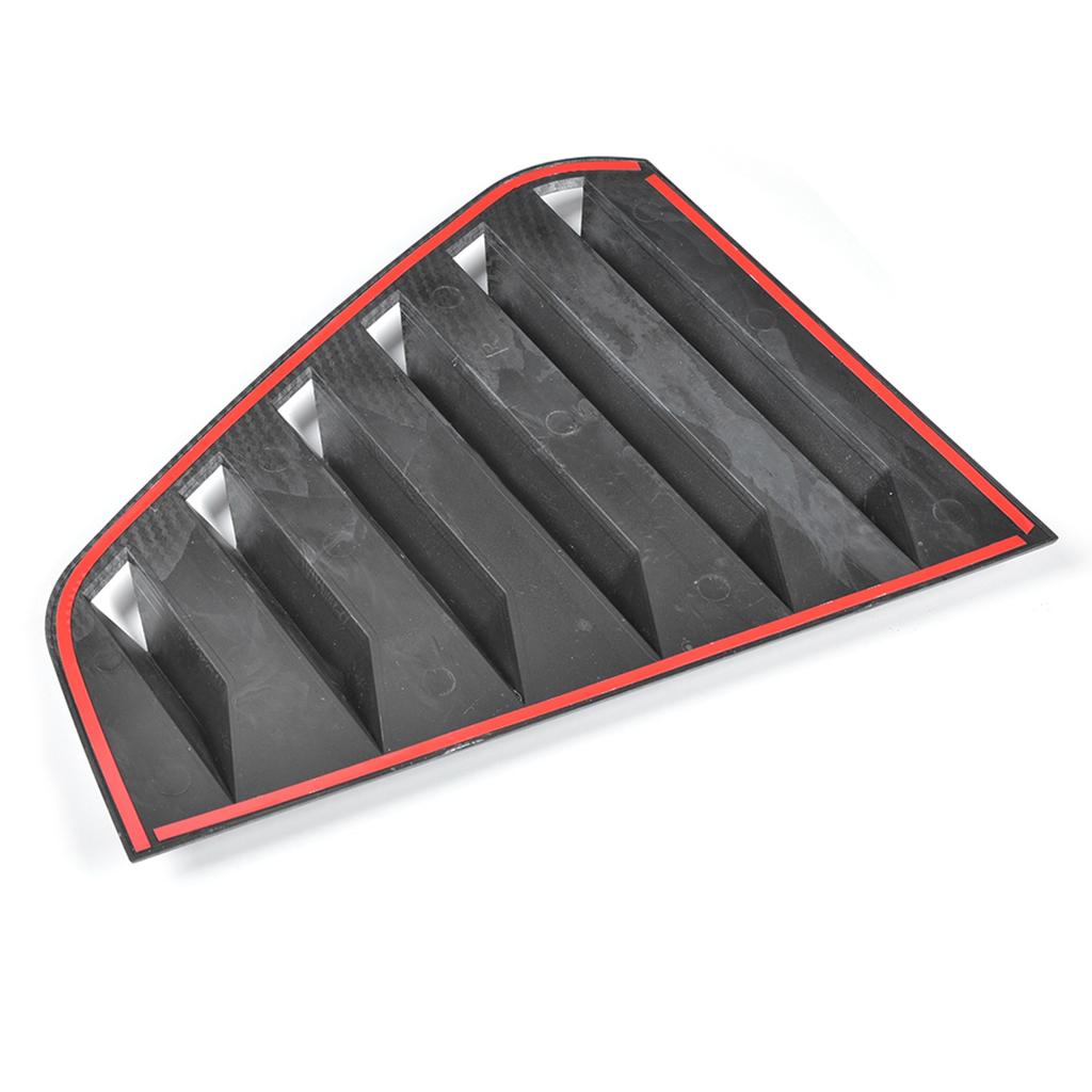 Pair of Side Vent Window Scoop Louver Trim Car Modification Fit for R Mk7Mk7.5 20132020Carbon