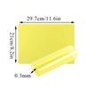 Multicolored Transparent PVC Sheet DIY Light Filter Gel Translucent Hard Sheet  for DIY Projects