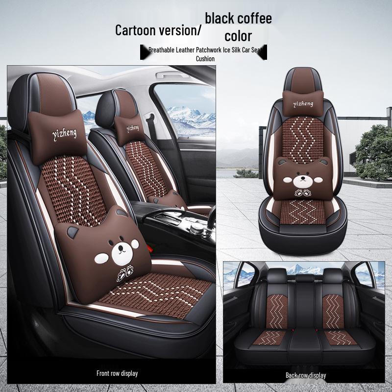 Honda Car Seat Cushion: Fits Civic, Brio, Inspire, Accord, Type R, Vezel - All-Season, Full Coverage