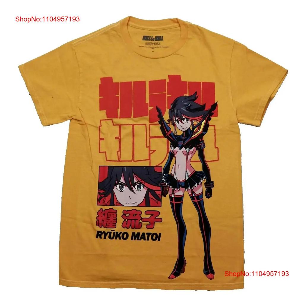 Kill La New Adult T Shirt Ryuko Matoi Standing In Lingerie vintage Washed Stylish Versatile Stretched Top For Everyday Wear