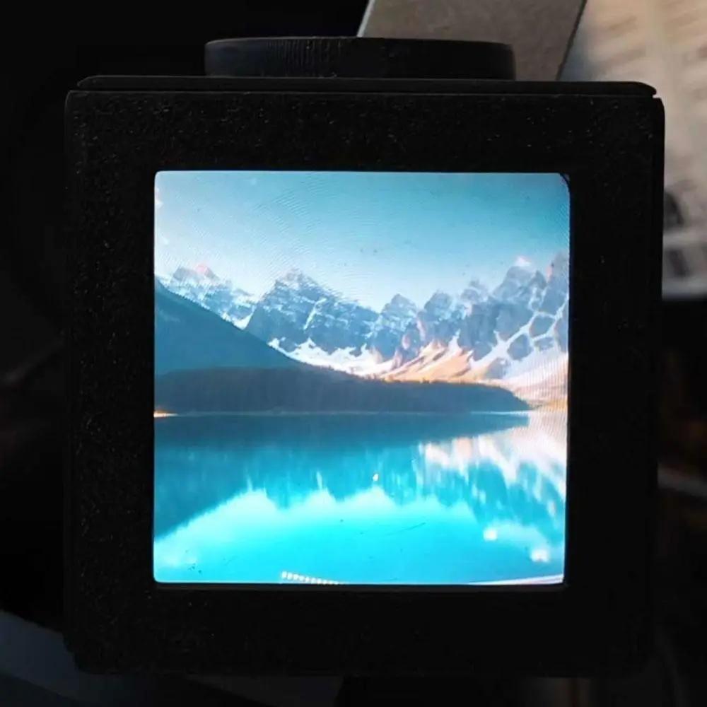 Gifts Handmade Waist-level Viewfinder 3D Printing Portable 50 Optical Lens DIY Fresnel Lens