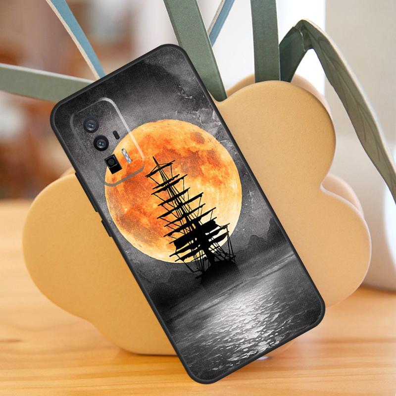 

Yacht Sailing Boat Sunset Case For POCO X3 X6 F6 Pro M6 X5 F3 F5 M5s Xiaomi 13 14 Ultra 12 Lite 11T 12T 13T Pro Cover POCO X3 NFC
