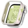 PC Diamond Protective Case Shell Smart Watch Diamond Bumper Accessories Anti-Scratch Screen Protector for Huawei Watch Fit 3.