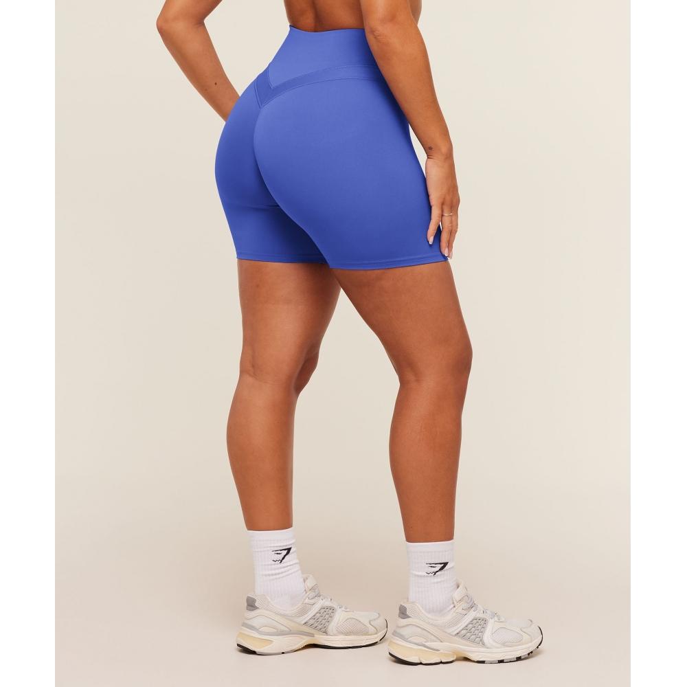 Gymshark Whitney Shorts   Force Blue B3c8r Ucvg