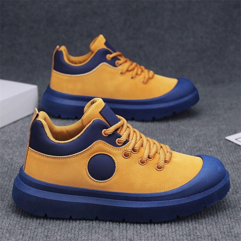 

Мужская обувь Кроссовки Мужская повседневная обувь Роскошная дышащая Мужская обувь для ходьбы Тренд для мужчин Кроссовки Мужская обувь Хип-хоп Уличная одежда 44 жёлтый