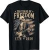 250th Anniversary George Washington Playing Guitar 4th July T-Shirt