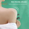 1 Pair Shoulder Pads for High Low Shoulders 3D Self Adhesive Silicone Anti-Slip Sponge Shoulder Push-up Pad Sweat-proof Smooth Curves DIY Clothes