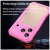 For iPhone 17 Pro Case PC+TPU Semi-Transparent Frosted Finish Protective Phone Cover