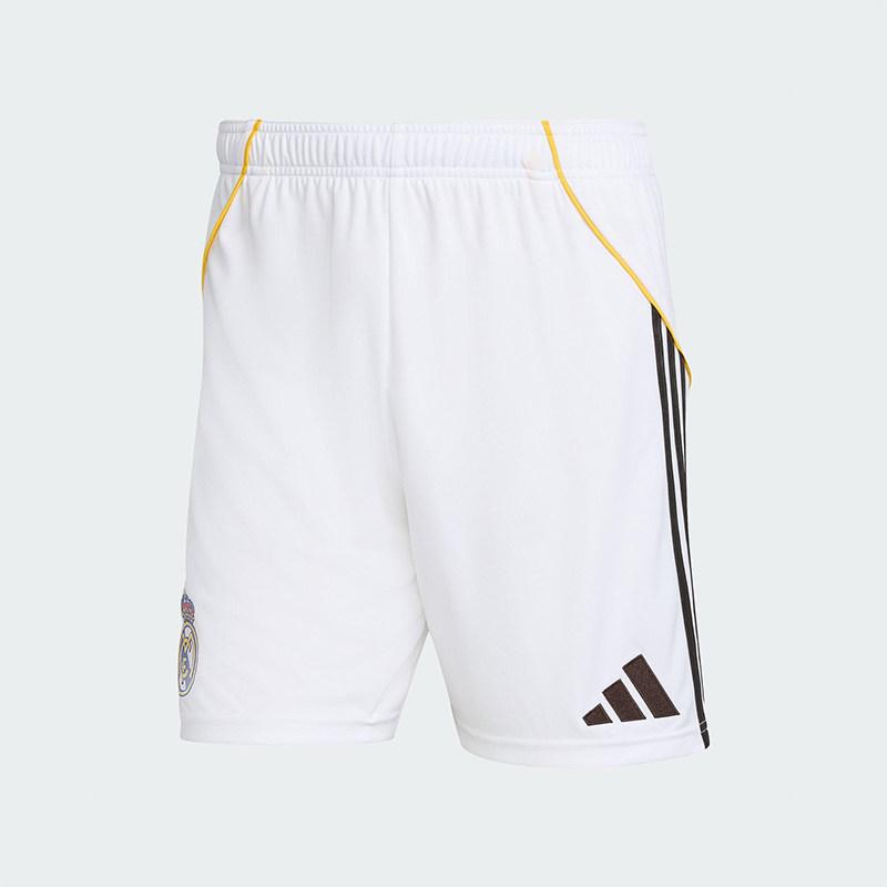 Adidas AEROREADY Real Madrid 25/26 Home Moisture-Wicking Dry-Fitting Striped Football Pants for Men