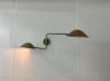 Raw Brass Modern Wall Sconce Mid Century Wall Lights Fixture Lobby Lights Bedroom Lights