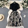 Accessible Luxury Summer New Arrival Socialite Lace Slim Looking Dress