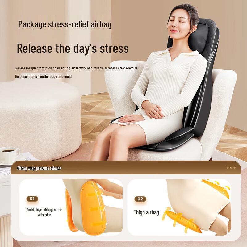 Chigo Automatic Full-Body Kneading Massage Cushion CN Plug (adapter Included)