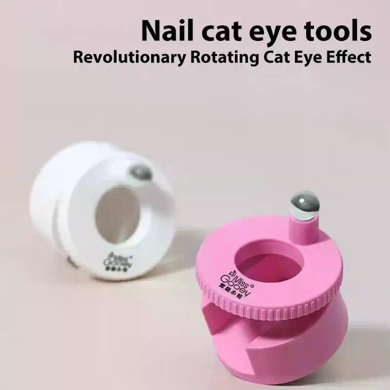 Nail Art Automatic Suction Cat Eye Magnet Artifact, Multifunctional, Ultra Strong, Wide Light French Cat Eye Magnet