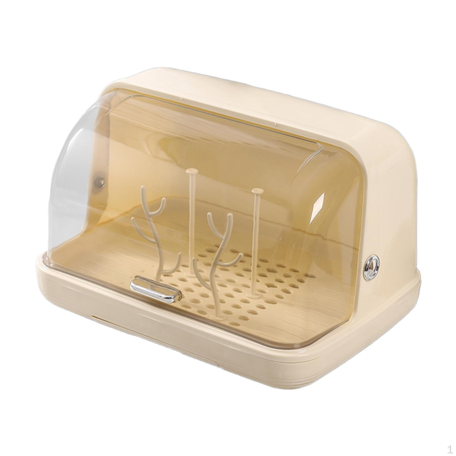 

Подстаканник с крышкой для кухонного ящика для хранения 13,78x9,45x7,87 дюймов Чайные чашки жёлтый