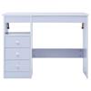 Bureau pour enfants - VIDAXL - Inclinable - Blanc - 3 tiroirs - 100x55 cm