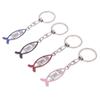 1ks Ryba Keychain Jesus Charm Přívěsek Katolická domácí kaple Dekor Křesťanský dárek