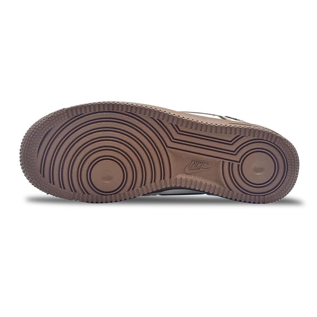 Nike Air Force 1 Kelorly Puppy Low top Skateboard Shoes Women's Blue Brown IM3378-122(Team293-)