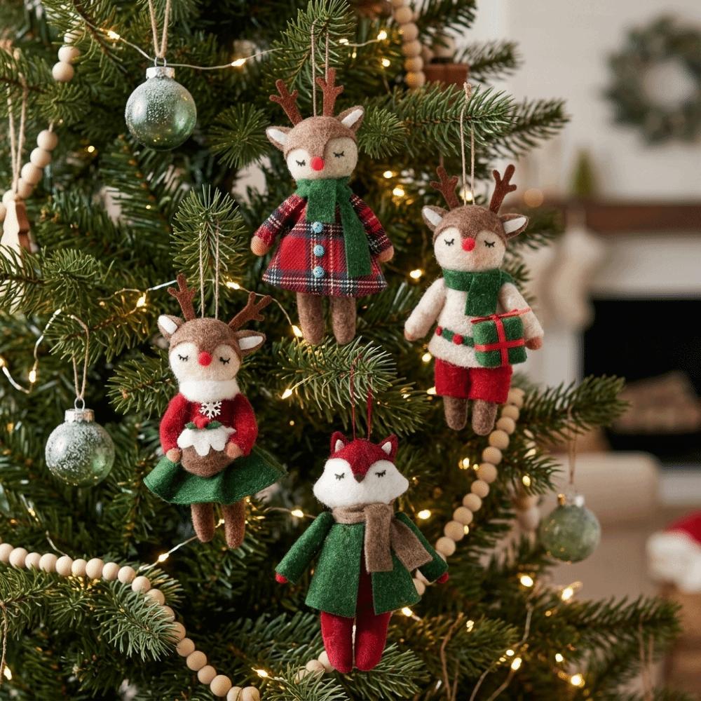 Creative Christmas Tree Decorations Durable Christmas Tree Hanging Pendant Craft Ornament