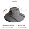 Unisex Wide Brim Outdoor Sun Hat
