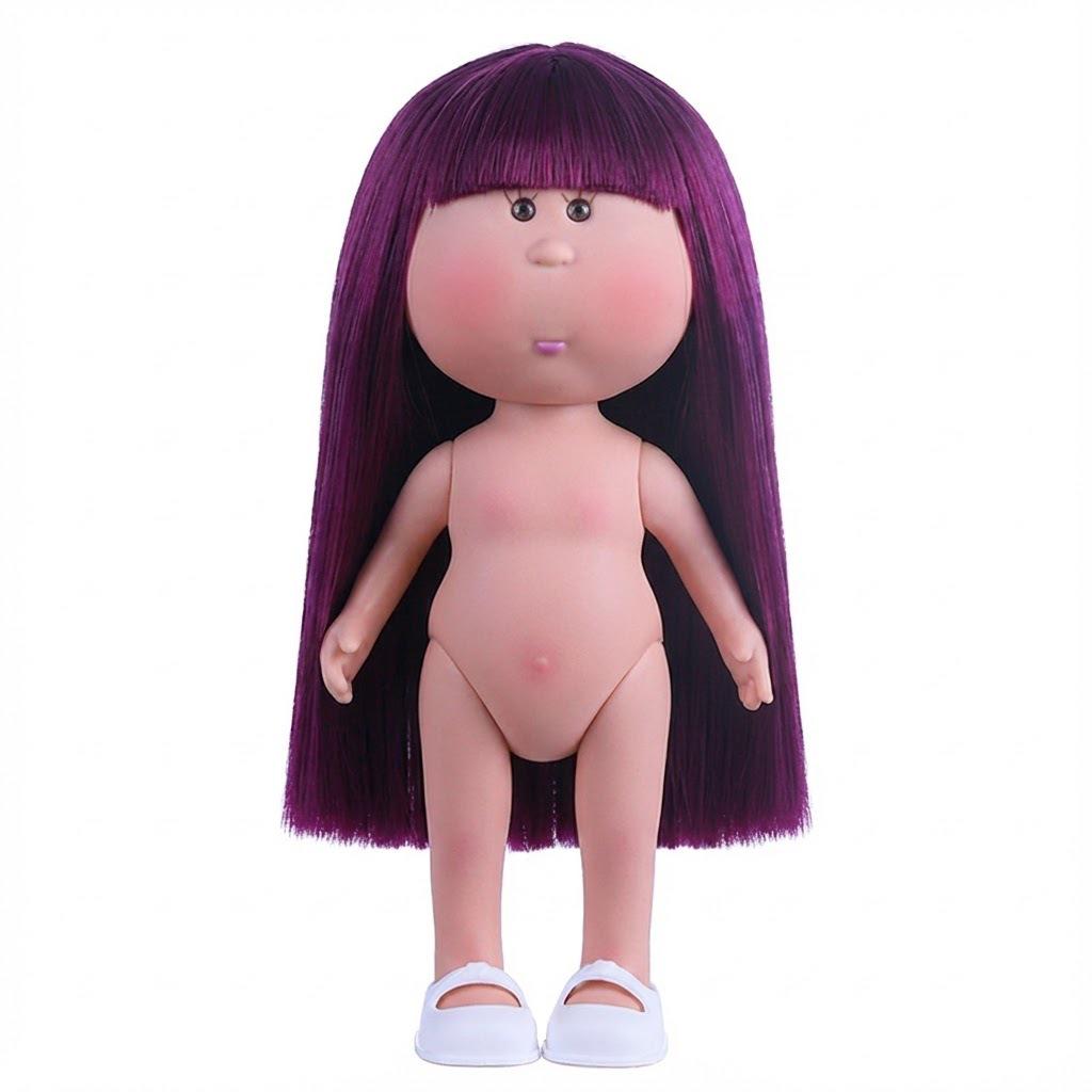 Bambola Patata Nuda Mia Spanish Waldorf Fatta a Mano 24cm Set Fai da Te