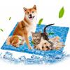 Dog Cooling Mat Pet Cooling Chill Pad Cool Blanket Water Injection Durable Cooling Dog Bed Mats for Extra Large Dogs Cats for Kennels Crates Beds